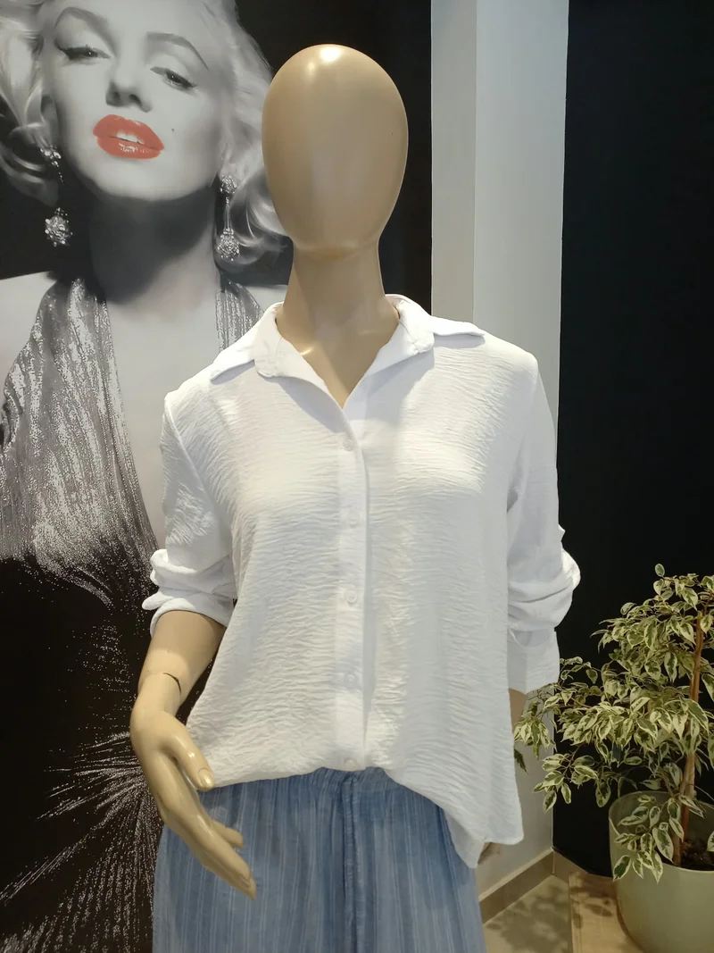 Camisa Creep Manga Larga