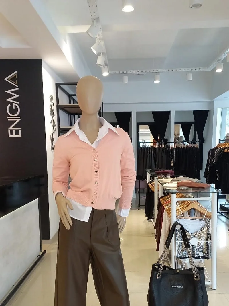 Cardigan Manga Larga