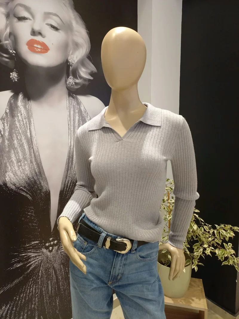 Sweater Chomba con Lurex
