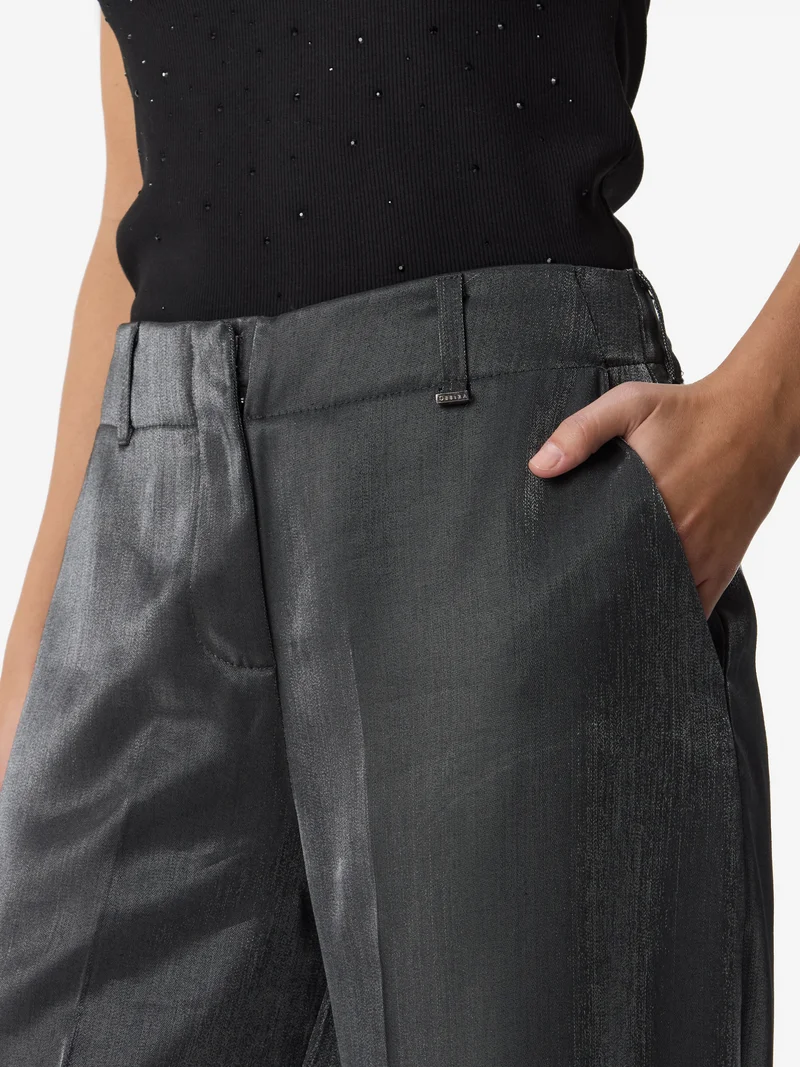 Pantalón de Vestir Satinado