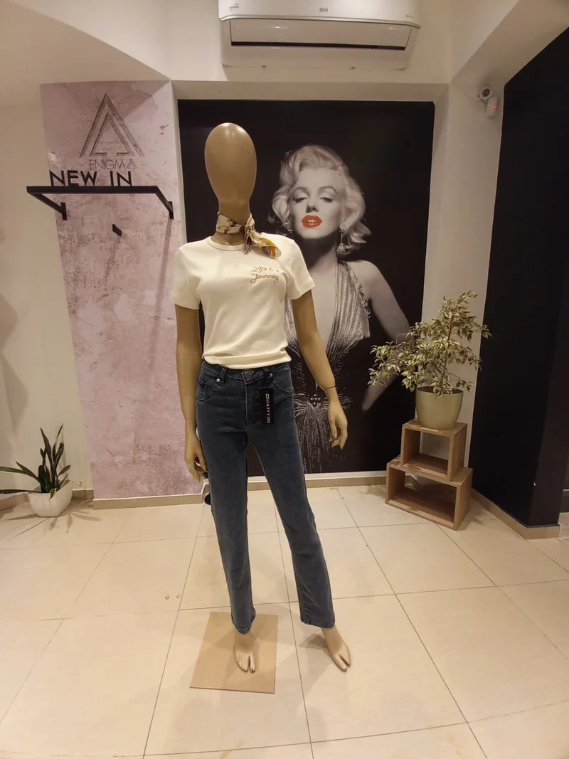 Jeans Elastizado Recto Sulfur