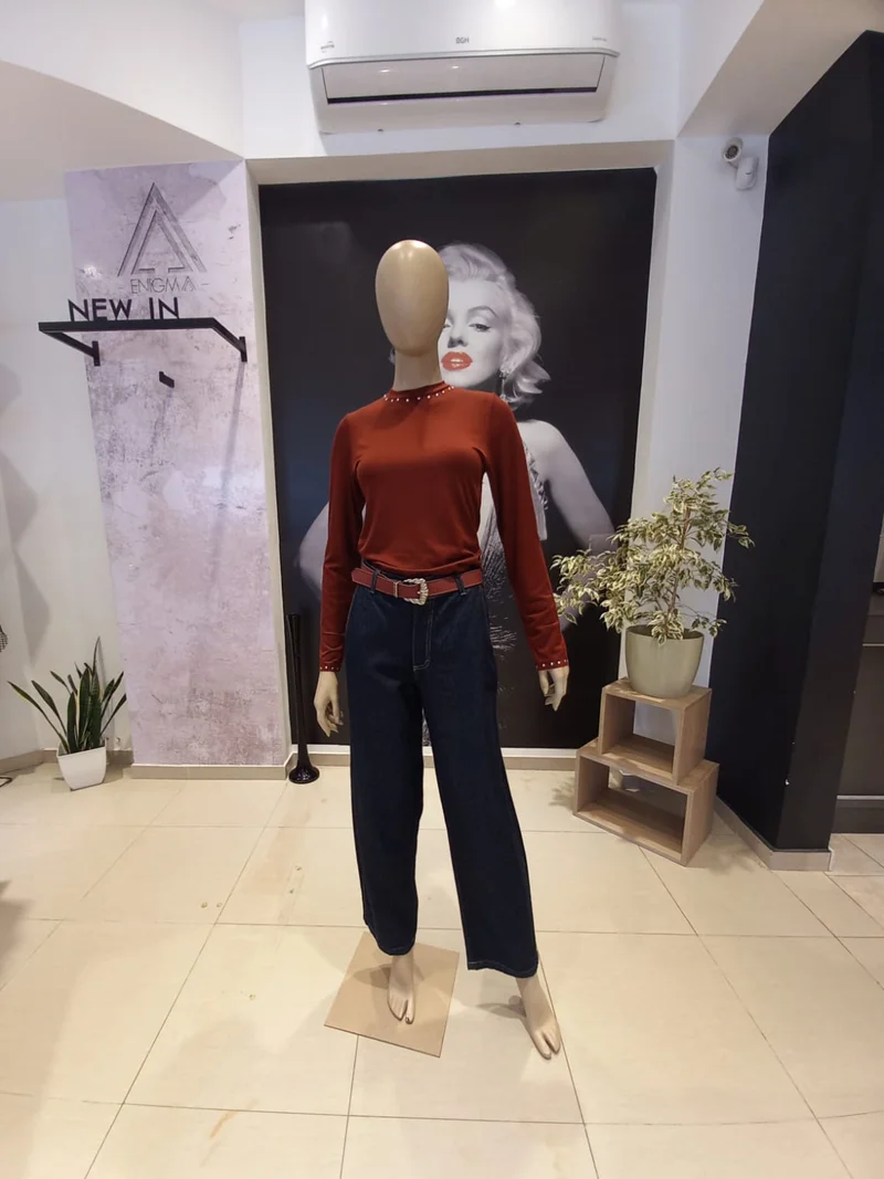 Jean Baggy Azul Estático