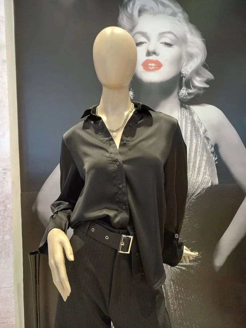 Camisa de Saten