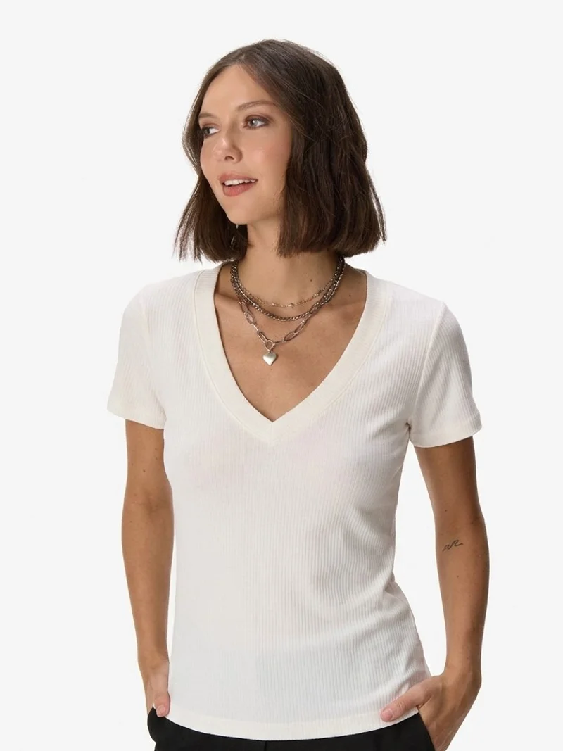Remera Escote V de Morley