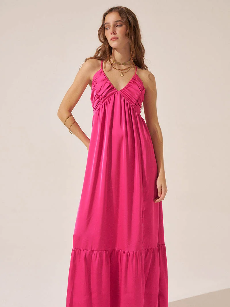 Vestido Drapeado Nali