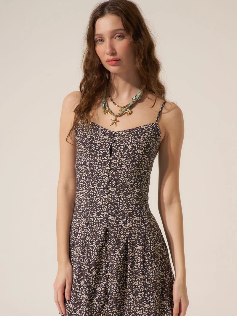 Vestido Corto Estampado Emilia