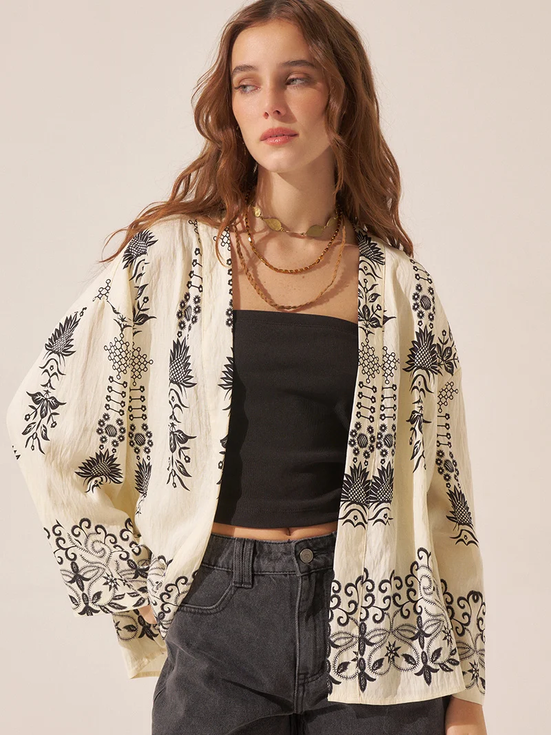 Kimono Estampado Clara