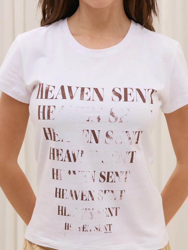 Remera c/Estampa Heaven Sent