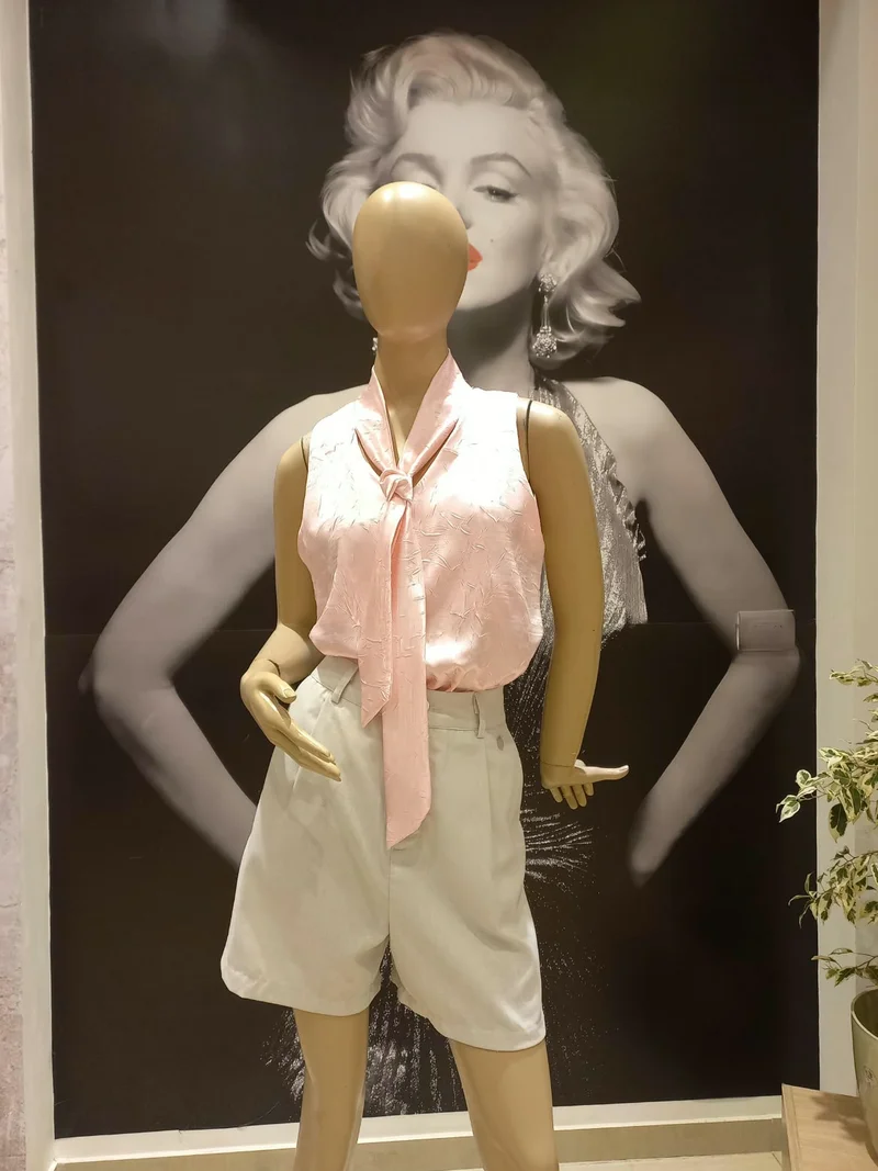 Short Lino Prato