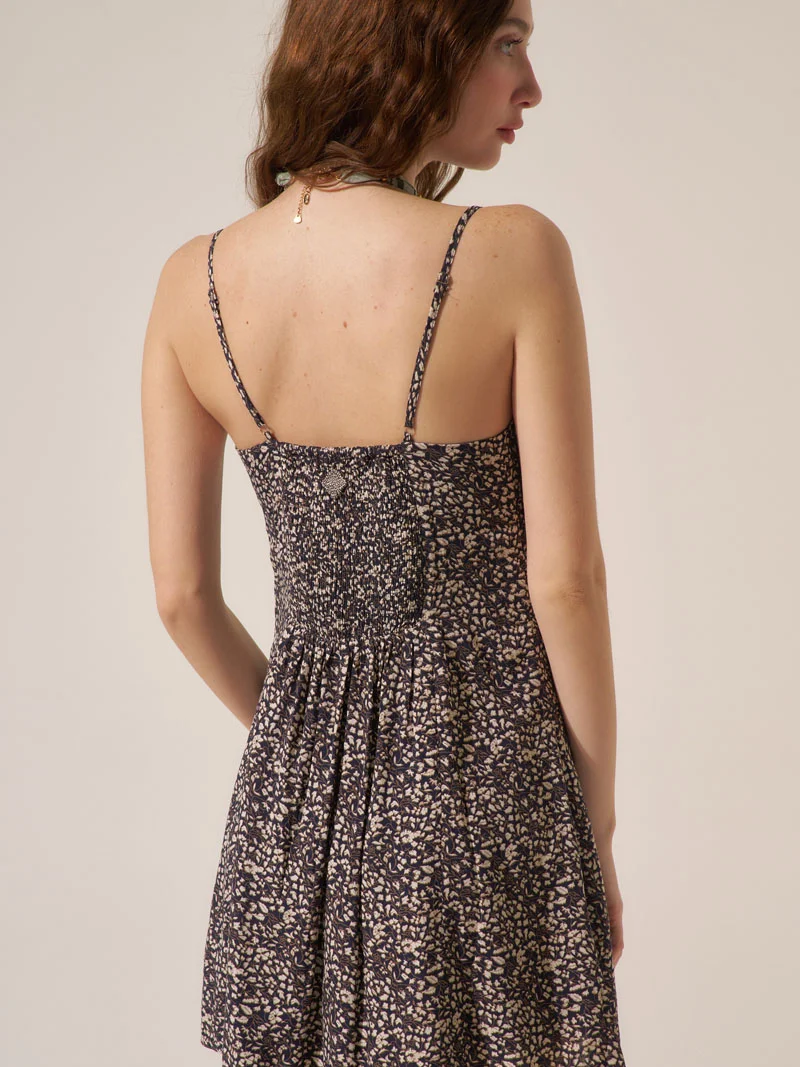 Vestido Corto Estampado Emilia