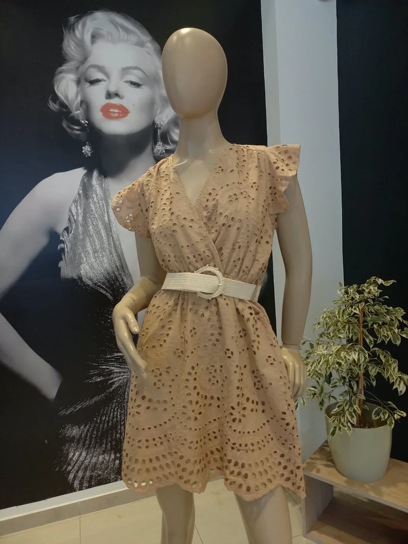 Vestido Broderie Morgan